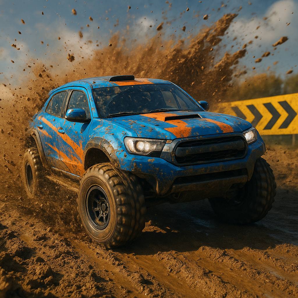 Rush Control hero — off‑road RC car splash